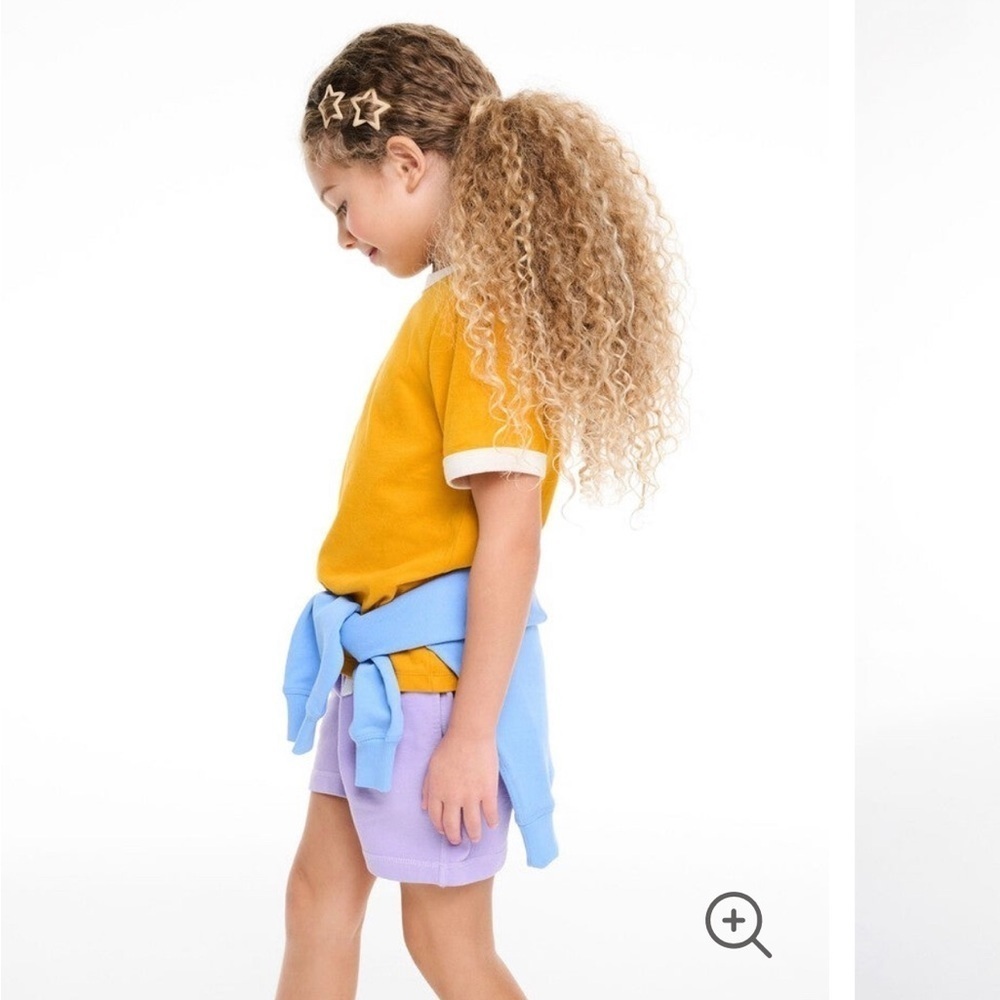 Hanna Andersson Light Purple Kids Shorts